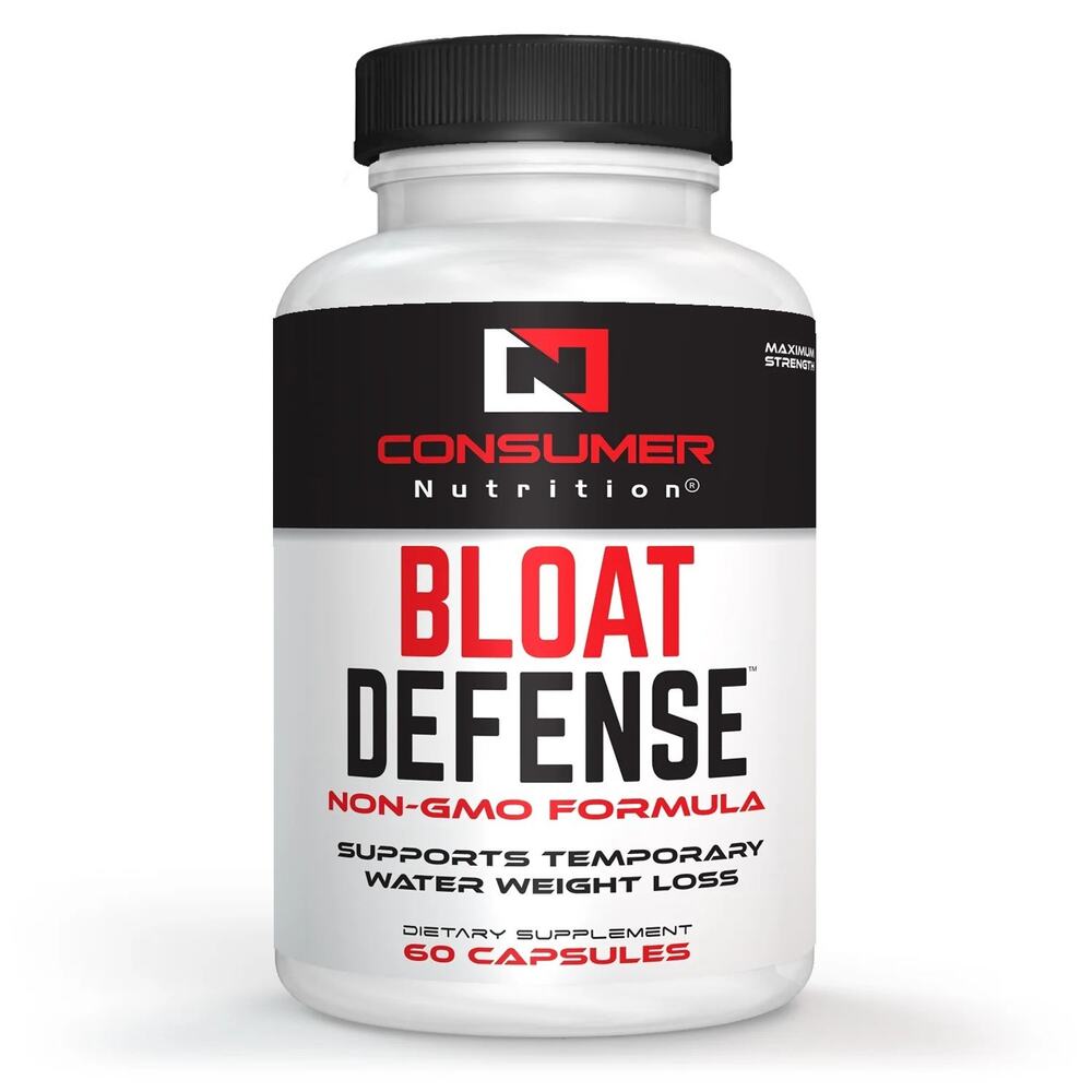 Consumer Nutrition Bloat Defense Diuretic Pills Herbal Water Away Pills 60caps
